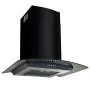 Wall extractor hood 60 cm stainless steel 756 m³/h black by vidaXL, Extractors - Ref: Foro24-50707, Price: 157,58 €, Discount: %