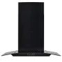 Wand-Dunstabzugshaube 60 cm Edelstahl 756 m³/h schwarz von vidaXL, Extraktoren - Ref: Foro24-50707, Preis: 155,27 €, Rabatt: %