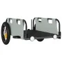Iron bicycle trailer and gray Oxford cloth by vidaXL, Bicycle trailers - Ref: Foro24-94161, Price: 78,59 €, Discount: %