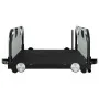 Fahrradanhänger aus Eisen und grauem Oxford-Stoff von vidaXL, Fahrradanhänger - Ref: Foro24-94161, Preis: 78,65 €, Rabatt: %