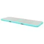 Aufblasbare Gymnastikmatte und Pumpe 400x100x10 cm PVC grün von vidaXL, Pilates und Yogamatten - Ref: Foro24-91917, Preis: 15...