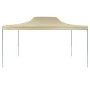 Cremefarbenes Profi-Faltzelt aus Stahl 3x4 m von vidaXL, Zelte und Pavillons - Ref: Foro24-48892, Preis: 120,96 €, Rabatt: %