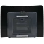Wall extractor hood 60 cm stainless steel 756 m³/h black by vidaXL, Extractors - Ref: Foro24-50707, Price: 157,58 €, Discount: %