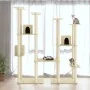 Cat scratching post with cream sisal posts 174 cm by vidaXL, Cat furniture - Ref: Foro24-171533, Price: 142,83 €, Discount: %