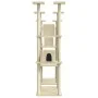 Cat scratching post with cream sisal posts 174 cm by vidaXL, Cat furniture - Ref: Foro24-171533, Price: 142,83 €, Discount: %