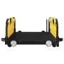 Iron bicycle trailer and yellow Oxford cloth by vidaXL, Bicycle trailers - Ref: Foro24-94162, Price: 77,54 €, Discount: %