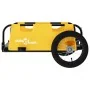 Iron bicycle trailer and yellow Oxford cloth by vidaXL, Bicycle trailers - Ref: Foro24-94162, Price: 77,54 €, Discount: %