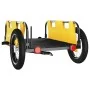 Iron bicycle trailer and yellow Oxford cloth by vidaXL, Bicycle trailers - Ref: Foro24-94162, Price: 77,54 €, Discount: %