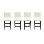 Kitchen stools 4 units white artificial leather by vidaXL, Kitchen stools - Ref: Foro24-160719, Price: 377,21 €, Discount: %