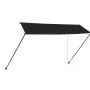 Retractable awning with LED anthracite gray 350x150 cm by vidaXL, Awnings - Ref: Foro24-145919, Price: 63,56 €, Discount: %
