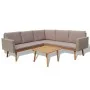 Set de muebles de jardín 4 piezas y cojines ratán PE gris de vidaXL, Conjuntos de jardín - Ref: Foro24-43133, Precio: 468,21 ...