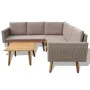 4-piece garden furniture set with grey PE rattan cushions by vidaXL, Garden sets - Ref: Foro24-43133, Price: 469,30 €, Discou...
