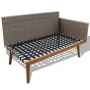 4-piece garden furniture set with grey PE rattan cushions by vidaXL, Garden sets - Ref: Foro24-43133, Price: 469,30 €, Discou...