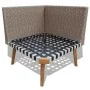 Set de muebles de jardín 4 piezas y cojines ratán PE gris de vidaXL, Conjuntos de jardín - Ref: Foro24-43133, Precio: 468,21 ...