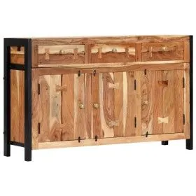 Sideboard aus massivem Akazienholz, 120 x 35 x 75 cm von vidaXL, Sideboards - Ref: Foro24-247449, Preis: 371,19 €, Rabatt: %