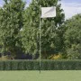 Modular flagpole silver aluminum 6.23 m by vidaXL, Flags and windsocks - Ref: Foro24-153562, Price: 68,51 €, Discount: %