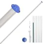 Modularer Fahnenmast aus silbernem Aluminium 6,23 m von vidaXL, Fahnen und Windsäcke - Ref: Foro24-153562, Preis: 68,51 €, Ra...