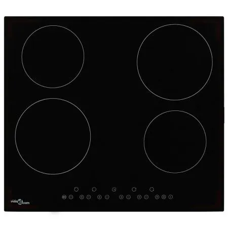 Ceramic glass cooktop with 4 burners, touch control, 6000 W. by vidaXL, kitchen plates - Ref: Foro24-50784, Price: 247,87 €, ...