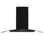 Wand-Dunstabzugshaube 90 cm Edelstahl 756 m³/h schwarz von vidaXL, Extraktoren - Ref: Foro24-50706, Preis: 199,48 €, Rabatt: %