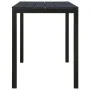 3-teiliges Garten-Essset aus Stahl und WPC in Schwarz von vidaXL, Gartensets - Ref: Foro24-317139, Preis: 211,58 €, Rabatt: %