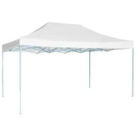 Carpa plegable profesional acero blanco 3x4 m de vidaXL, Carpas y cenadores - Ref: Foro24-48898, Precio: 125,33 €, Descuento: %