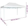 Professionelles faltbares Zelt aus weißem Stahl 3x4 m von vidaXL, Zelte und Pavillons - Ref: Foro24-48898, Preis: 127,57 €, R...
