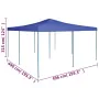 Blauer Faltpavillon 5x5 m von vidaXL, Zelte und Pavillons - Ref: Foro24-48901, Preis: 208,95 €, Rabatt: %