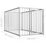 Außenzwinger 100x200x100 cm von vidaXL, Hundehütten und Zäune - Ref: Foro24-144488, Preis: 197,35 €, Rabatt: %