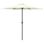 Gartenschirm und sandweißer Aluminiummast 270x246 cm von vidaXL, Sonnenschirme - Ref: Foro24-47345, Preis: 58,48 €, Rabatt: %