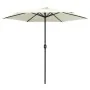 Gartenschirm und sandweißer Aluminiummast 270x246 cm von vidaXL, Sonnenschirme - Ref: Foro24-47345, Preis: 58,48 €, Rabatt: %
