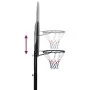 Black polyethylene basketball basket 258-363 cm by vidaXL, basketball baskets - Ref: Foro24-93649, Price: 151,40 €, Discount: %