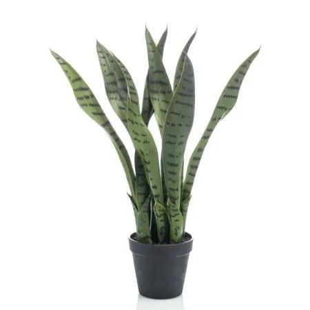 Artificial Emerald Sansevieria in pot 55 cm by Emerald, artificial flora - Ref: Foro24-423636, Price: 38,30 €, Discount: %