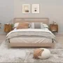Wall-mounted bedside tables 2 pcs smoked oak color 50x30x47 cm by vidaXL, Nightstands - Ref: Foro24-816875, Price: 43,58 €, D...