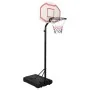 Canasta de baloncesto polietileno blanco 237-307 cm de vidaXL, Canastas de baloncesto - Ref: Foro24-93652, Precio: 148,60 €, ...