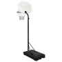 Canasta de baloncesto polietileno blanco 237-307 cm de vidaXL, Canastas de baloncesto - Ref: Foro24-93652, Precio: 148,60 €, ...