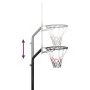 Canasta de baloncesto polietileno blanco 237-307 cm de vidaXL, Canastas de baloncesto - Ref: Foro24-93652, Precio: 148,60 €, ...