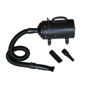 Secador de pelo de perro con 3 boquillas negro 2400 W de vidaXL, Secadores de pelo para mascotas - Ref: Foro24-170044, Precio...