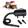 Secador de pelo de perro con 3 boquillas negro 2400 W de vidaXL, Secadores de pelo para mascotas - Ref: Foro24-170044, Precio...