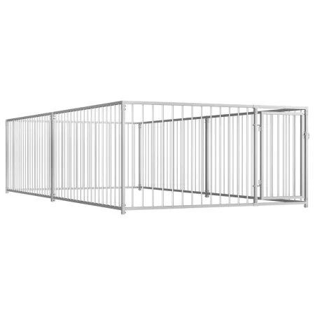 Außen-Hundezwinger 200x400x100 cm von vidaXL, Hundehütten und Zäune - Ref: Foro24-144490, Preis: 440,31 €, Rabatt: %