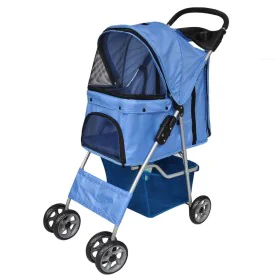 Blue dog stroller by vidaXL, pet strollers - Ref: Foro24-170056, Price: 87,20 €, Discount: %