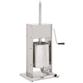 Manuelle Wurstfüllmaschine aus silbernem Edelstahl 10 L von vidaXL, Küchengeräte - Ref: Foro24-50964, Preis: 314,60 €, Rabatt: %
