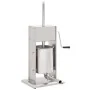 Manual stainless steel silver 10 L sausage stuffer by vidaXL, Kitchen appliances - Ref: Foro24-50964, Price: 314,60 €, Discou...