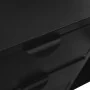 Black steel and glass sideboard 105x35x70 cm by vidaXL, Sideboards - Ref: Foro24-336076, Price: 202,54 €, Discount: %