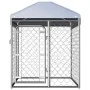 Outdoor kennel with roof 100x100x125 cm by vidaXL, Dog kennels and fences - Ref: Foro24-144491, Price: 181,60 €, Discount: %