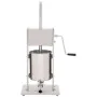 Manual stainless steel silver 10 L sausage stuffer by vidaXL, Kitchen appliances - Ref: Foro24-50964, Price: 314,60 €, Discou...