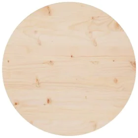 Solid pine wood table surface Ø60x2.5 cm by vidaXL, Table tops - Ref: Foro24-813647, Price: 39,87 €, Discount: %