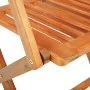 Folding garden dining table 9 pieces made of solid acacia wood by vidaXL, Garden sets - Ref: Foro24-43378, Price: 462,95 €, D...