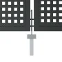 Anthracite gray steel garden gate 400x250 cm by vidaXL, garden gates - Ref: Foro24-154576, Price: 1,00 €, Discount: %