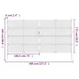 Anthrazitgraues Gartentor aus Stahl 400x225 cm von vidaXL, Gartentore - Ref: Foro24-154575, Preis: 971,47 €, Rabatt: %