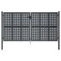 Anthrazitgraues Gartentor aus Stahl 300x200 cm von vidaXL, Gartentore - Ref: Foro24-154568, Preis: 744,26 €, Rabatt: %